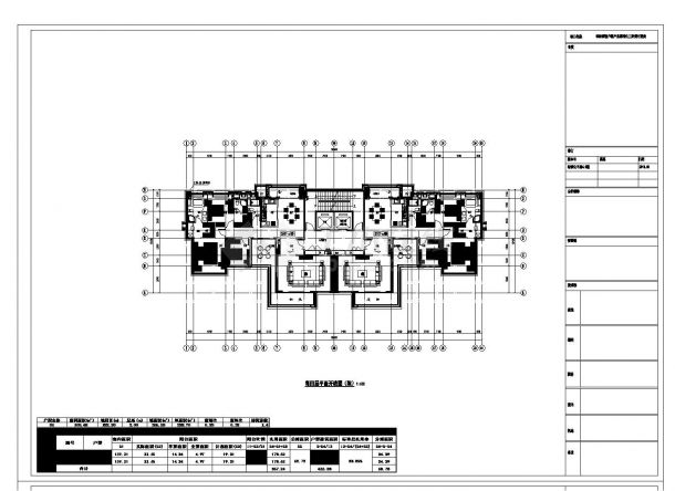 某新古典建筑工程布置CAD参考详图-图二