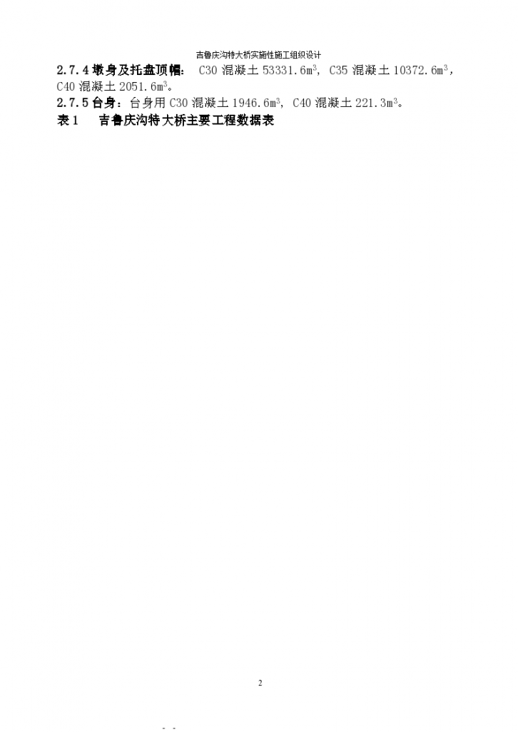 吉鲁庆沟特大桥实施性施工组织设计-图二