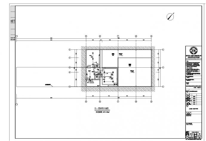 某仓储物流中心CAD电气设计图_图1