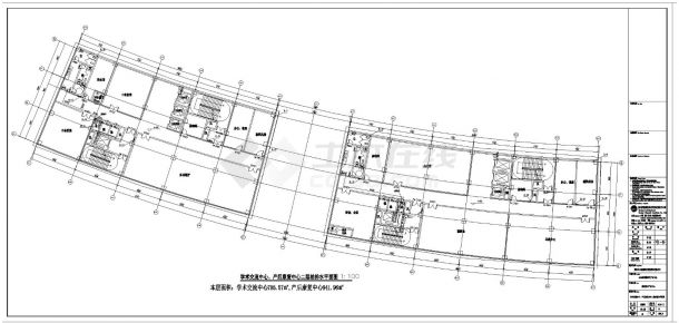 妇幼保健院水施工建筑CAD设计图-图二