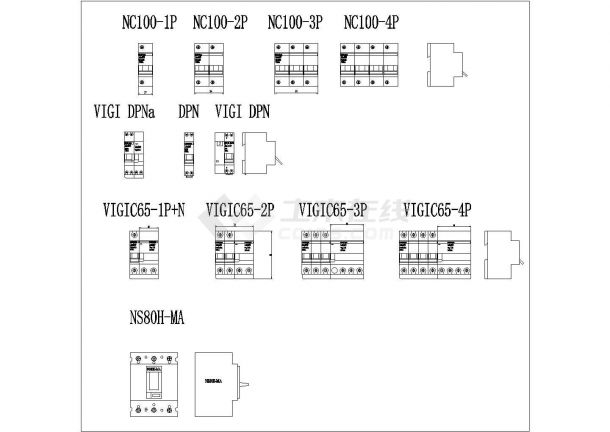 电气元件图，电气元件准图库相当实用-图二
