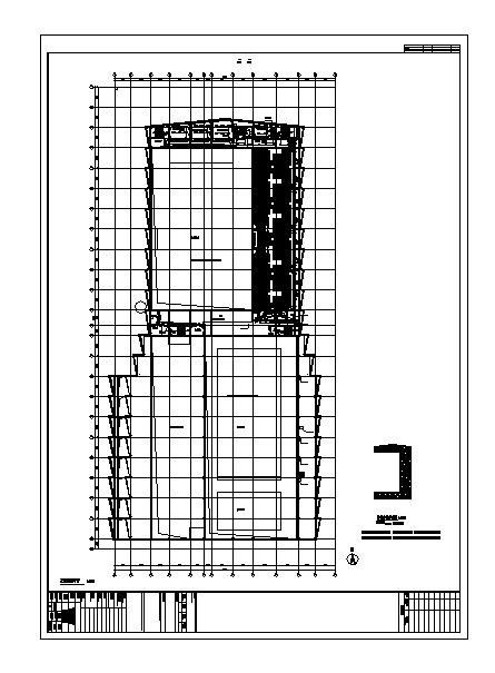 某体育中心游泳馆强电系统施工图纸-图一