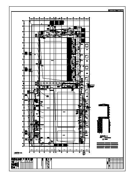 某体育中心游泳馆强电系统施工图纸-图二