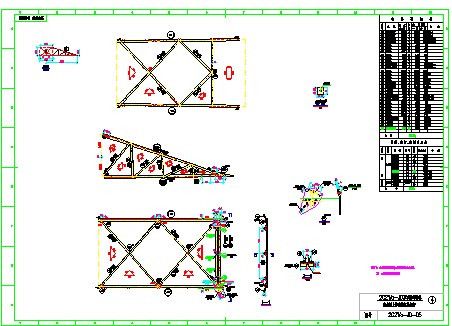 2C2Wa-JD CAD版铁塔结构图-图一