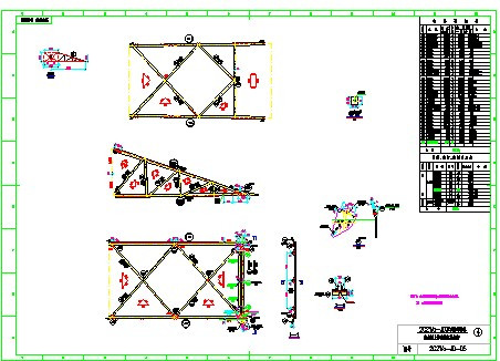 2C2Wa-JD CAD版铁塔结构图_图1