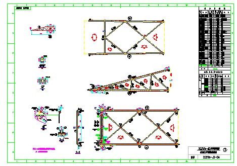 2C2Wa-JD CAD版铁塔结构图-图二
