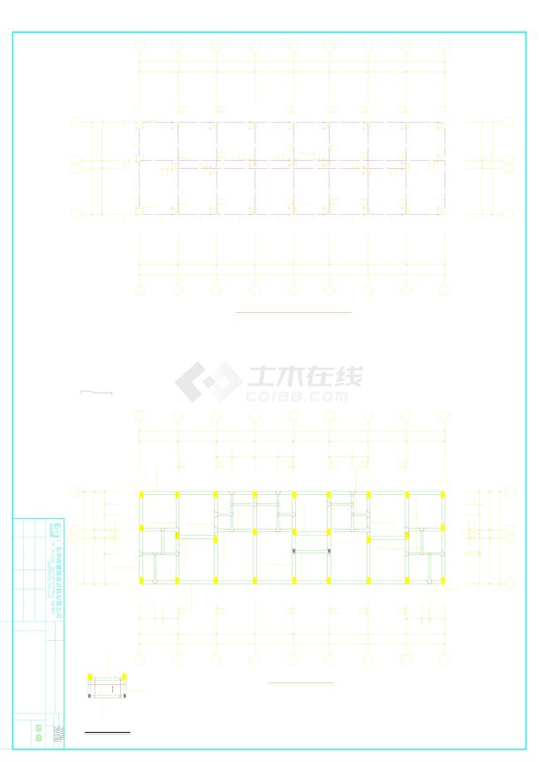 公租房2号楼(结构)3级钢.dwg-图一