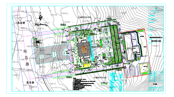 某地客车站图纸建筑节能CAD图纸-图一