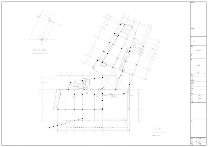3层艺术史学馆博物馆建筑设计施工图_图1