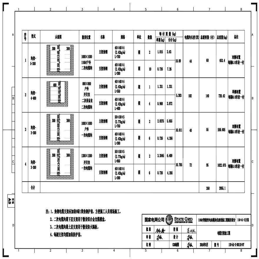 110-A1-2-D0110-07 电缆支架加工图.pdf