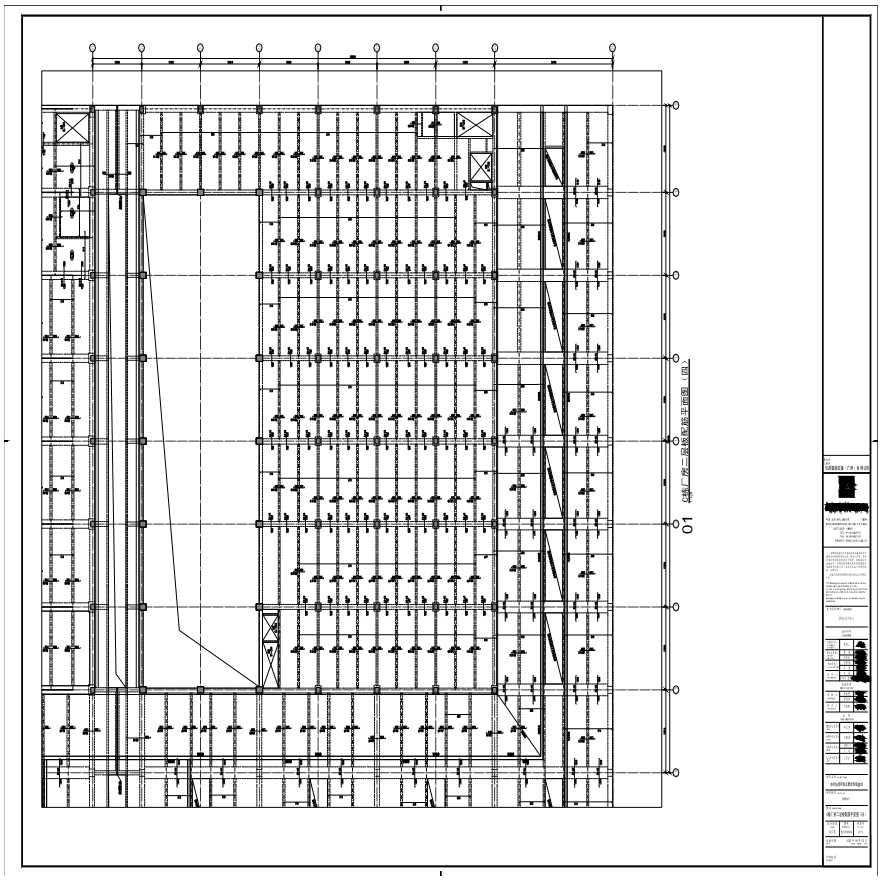 S21-039-04-C栋厂房二层板配筋平面图（四）-A0_BIAD-图一