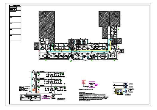 科城第三卫生院重新装修设计--消防 电气_图1