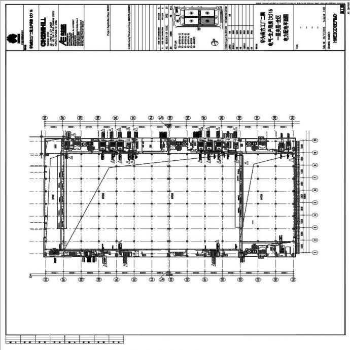 HWE2CD13EP1M0-电气-生产用房(大)16一层夹层-全区电力配电平面图.PDF_图1