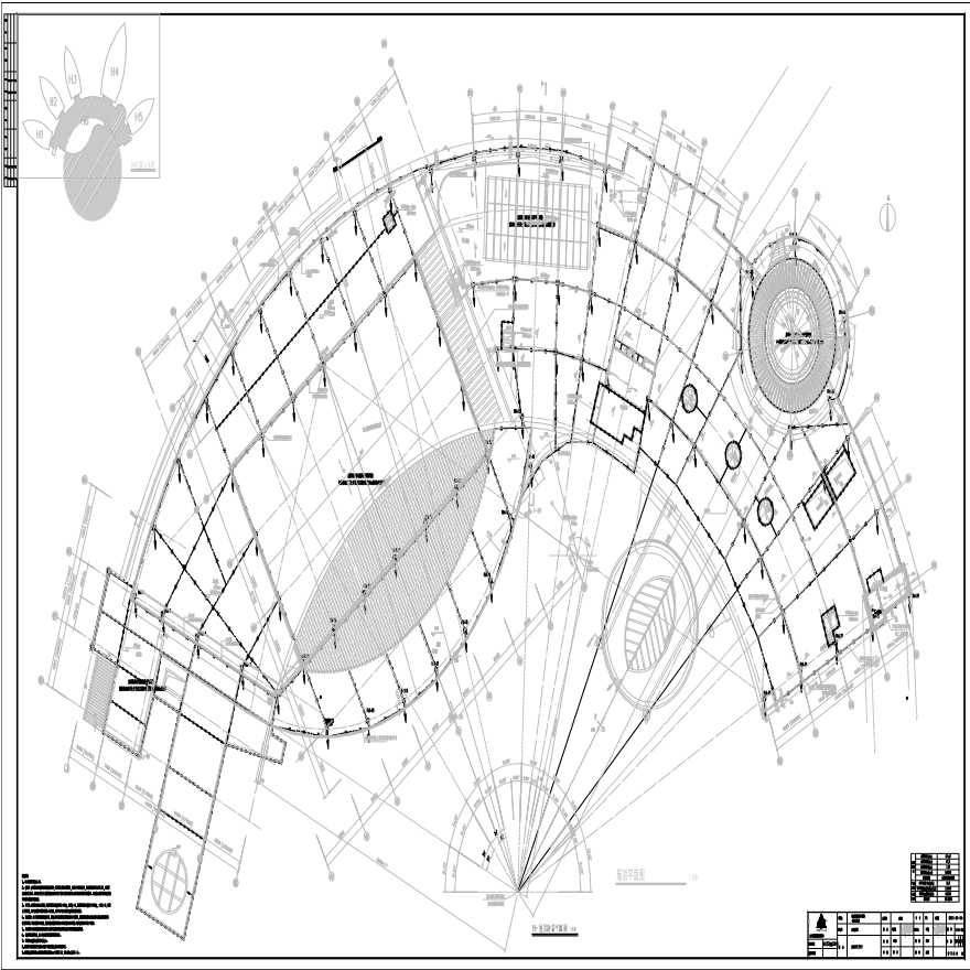 H6屋顶防雷平面图.pdf-图一