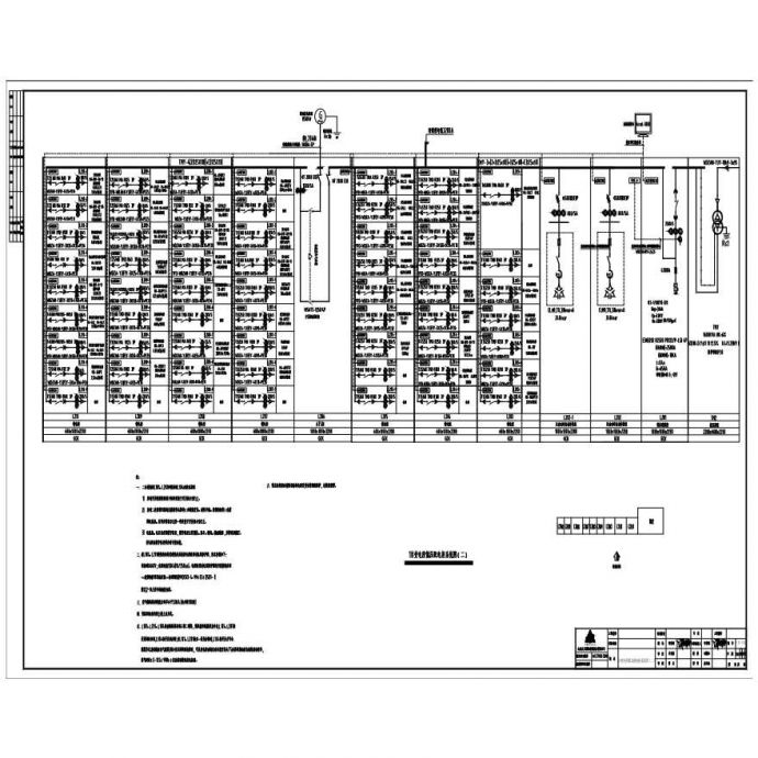 1#变电所低压配电柜系统图（二）.pdf_图1