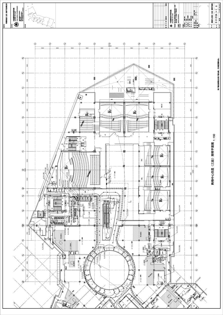 E-2-212A 购物中心四层（三段）照明平面图 0版 20150331.PDF-图一