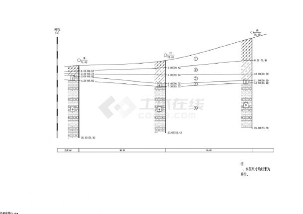 03 K2 899.8大兴寺桥工程地质剖面图 CAD图-图一