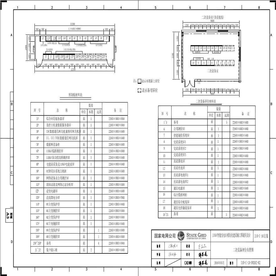 110-C-10-D0202-02 设备屏位布置图.pdf-图一