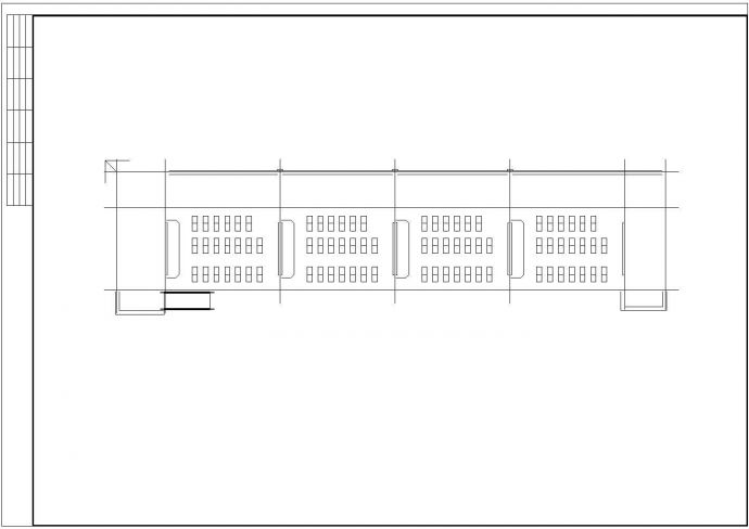 江西某五层办公楼建筑施工cad图（含效果图及模型）_图1