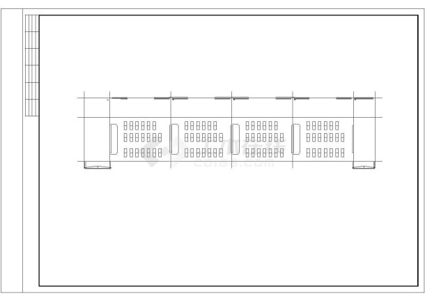 江西某五层办公楼建筑施工cad图（含效果图及模型）-图二