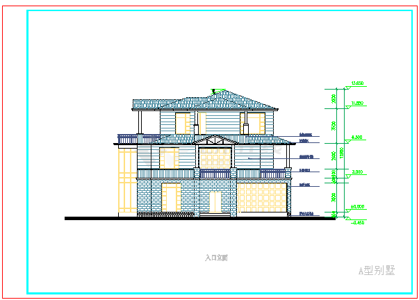 唐山11套经典住宅户型CAD大样构造节点图-图一