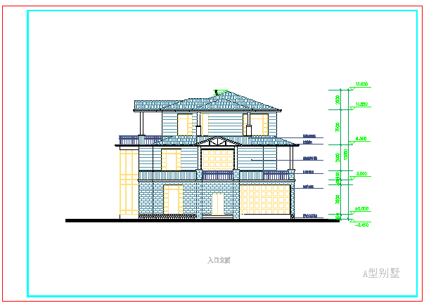 唐山11套经典住宅户型CAD大样构造节点图_图1