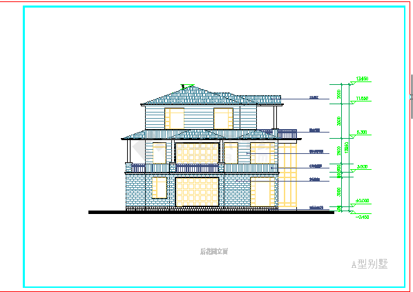 唐山11套经典住宅户型CAD大样构造节点图-图二