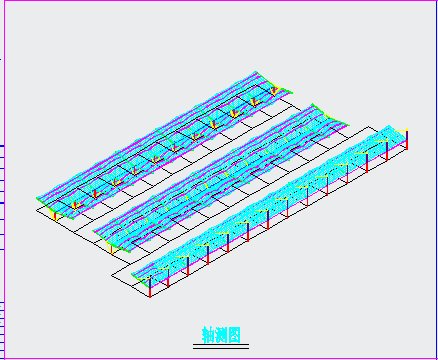 安亭大众加膜及新增车棚方案CAD大样构造节点图