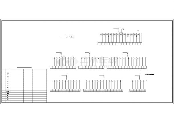 两层商场照明电气施工设计方案CAD图纸-图二