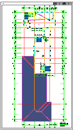 康复医院D1部分报消防建筑图-图一