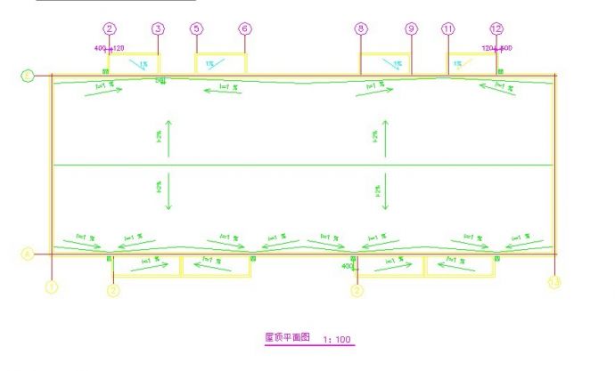 武汉市平阳花园小区2600平米6层砖混住宅楼CAD建筑设计图纸_图1