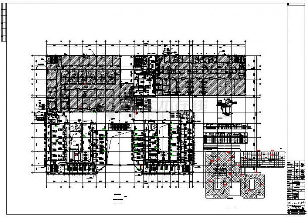 TS-官亭卫生院空调水系统平面图-20220105_t7_t3抗震支架布置图CAD-图二