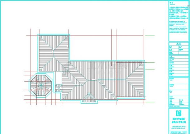 沈阳市某社区幼儿园2740平米3层框混结构教学综合楼建筑设计CAD图纸-图二