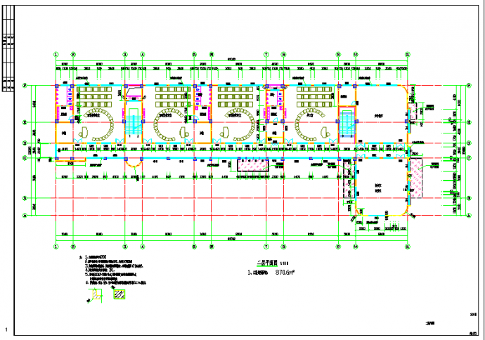 五里江幼儿园建筑图设计低版本_图1
