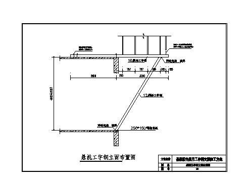 悬挑阳台采用工字钢支模施工方案附图-图二