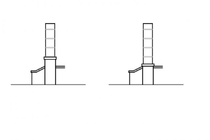 联排独栋建筑节点示意图纸_图1