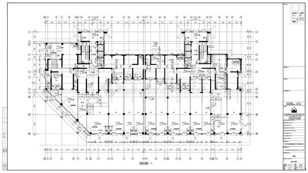 兰州中海海通房地产开发有限公司住宅小区（8号地块）-15号楼建施平面CAD图.dwg-图二