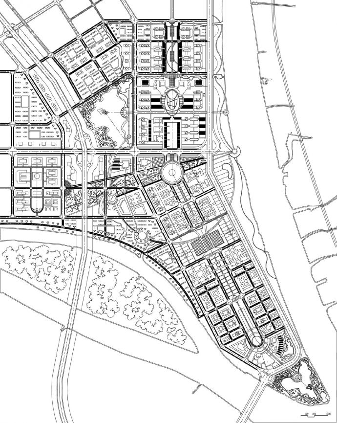 城市行政中心规划设计_图1