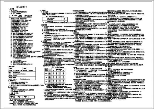 大筑村综合楼基坑围护设计-审图完成版-图一