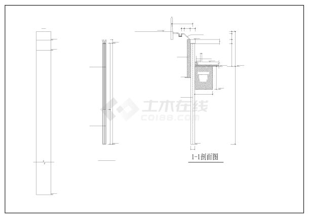 市民体育中心建设工程（一期） 基坑支护 施工图-图一