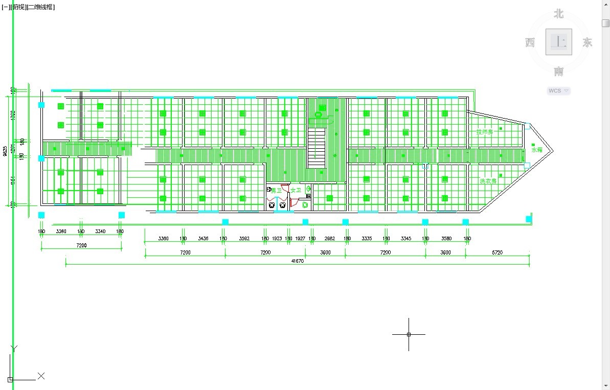 3600平米左右4层框混结构休闲会所平面装修装饰设计CAD图纸