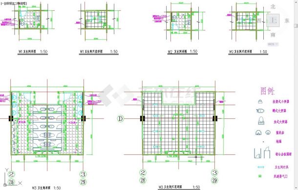 【精选】大型办公式酒店设计CAD图纸-图二