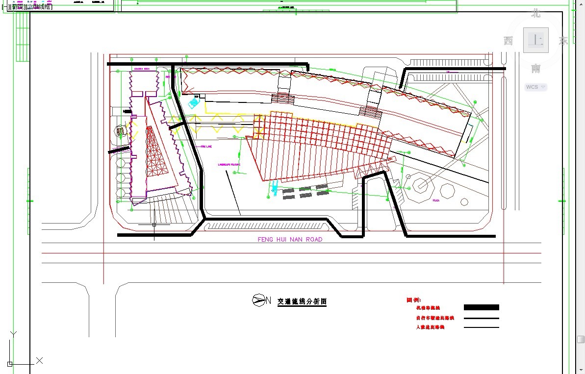 【精选】大型办公式酒店设计CAD图纸