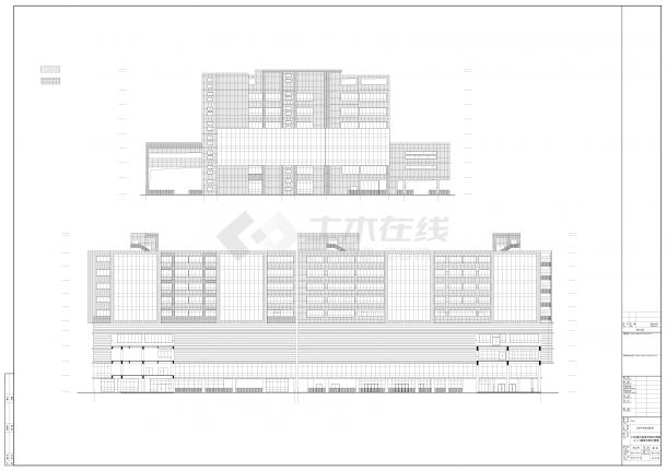 医院9层综合门诊楼三甲医院建筑设计施工图-图一