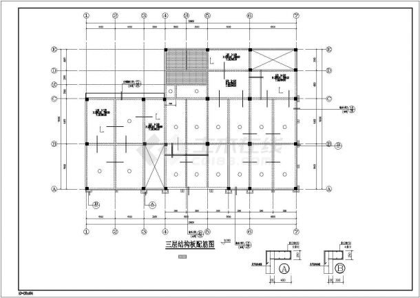 3层住宅安置房 配套用房新建工程--结构-图二