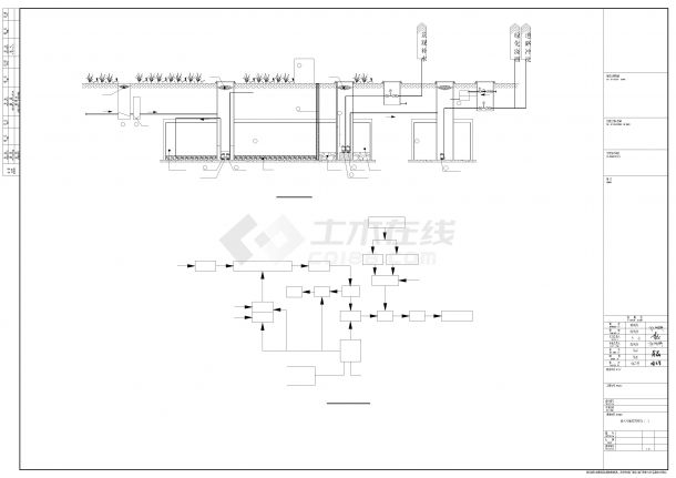 某项目雨水回收系统成套图纸-图一