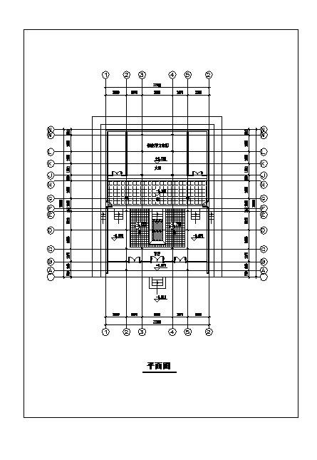 闽南古建筑平立面方案图