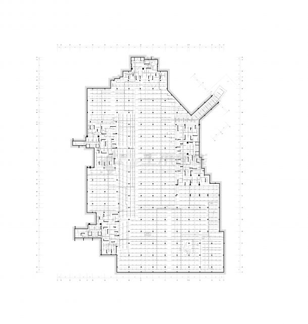 某建筑负三层平面图CAD-图二
