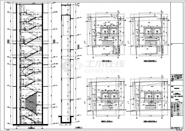 马儿岛9层度假酒店建筑结构设计施工图-图二