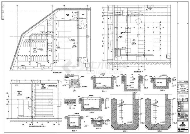 华润置地·万象城商业综合楼设备用房放大图CAD图.dwg-图一
